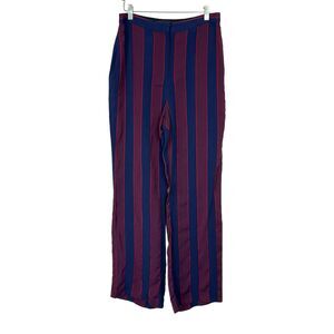 Express High Rise Wide Leg Relaxed Flowy Rayon Trouser Pants Size 10P